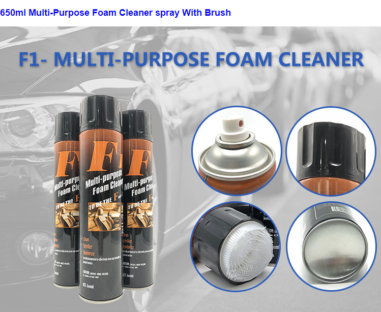 Multi Purpose Car Leather Seat Foam Cleaner Spray
